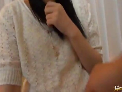 Hot Japanese Beauty Gets Pounded Hard During Steamy Bedroom Sex