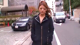 Risa Tsukino Expertly Pleases Erected Penis With Her Skills