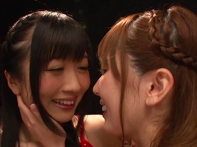 Hibiki Otsuki Enjoys Delicious Taste of Hairy Pussy With Passionate Kisses