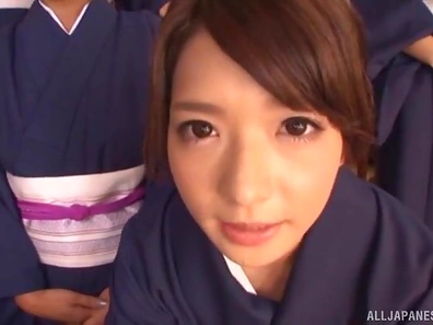 Sizzling POV Adventure: Cute Japanese Girls Passionately Sucking Dicks