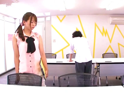 Kaede Fuyutsuki Gets Cock To Suck And Ride For Hot Indoor Sex