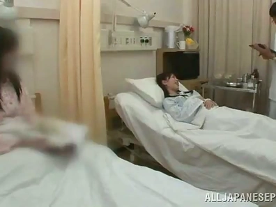 Hot Japanese Patient Takes Her Doctor's Cock for Steamy Sex