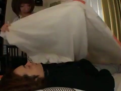 Sizzling Japanese Temptress Handjob & Seductive Booby Massage Orgasm Fantasies