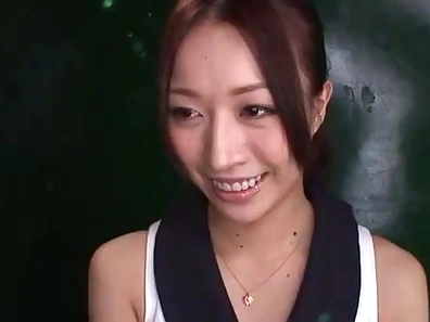 Sultry Japanese Girl Expertly Sucks Cock & Provides Skilled Handjob Action
