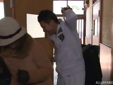 Sultry Shinobu Igarashi Gets Fucked Hard By Two Guys For Ultimate Pleasure