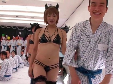 Sexy Nanami Hirose Thrives Amidst Kinky Group Sex Adventures