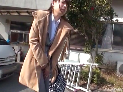 Sultry Japanese Chick Mio Kayama Drops Clothes for Steamy Masturbation Showdown