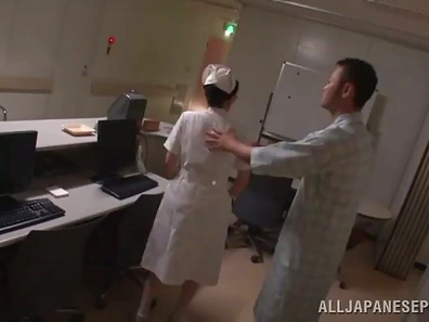 Mature Japanese Nurse Seduces Patient Into Steamy Forbidden Sex