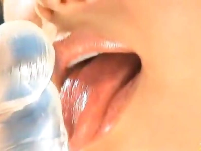 Adorable Japanese Sweetheart Gives Blowjob Then Takes Loads of Cum
