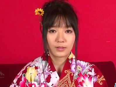 Dazzling Casting Along Kimono Girl Leads to Hot Sex Adventure