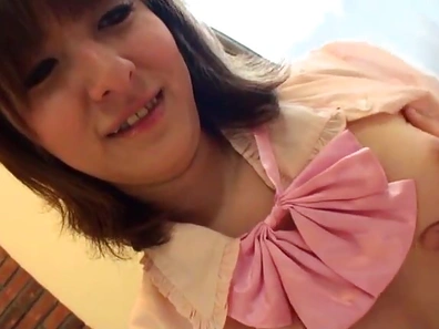 Hot Asian Cutie Lifts Skirt for Thick Hard Cock Action
