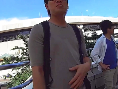Japanese Girl Gives Handjob in Car Back Seat Before Sexy Ride Ends