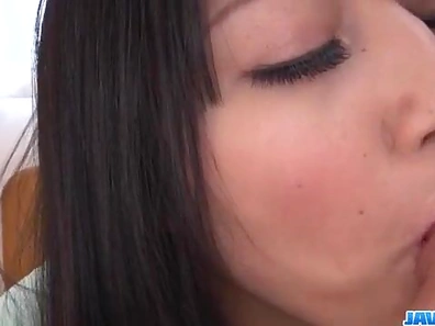 Hungry Reo Saionji Takes Another Cock Deeply into Her Mouth