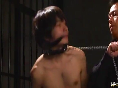 Bound Yuna Shiina Takes Cock Deeply Before Rough Behind-the-Backs Sex