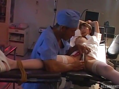 Seductive Nurse Gets Kinky Hospital Bed Fuck With Cum All Over Her Tits