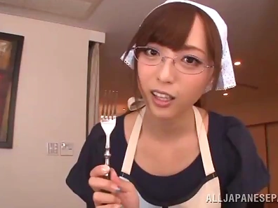 Seductive Japanese Maid Takes Boss's Cock Deep for Ultimate Pleasure