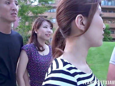 Yume & Koto's Wild Group Sex Adventure With Asian Amateurs