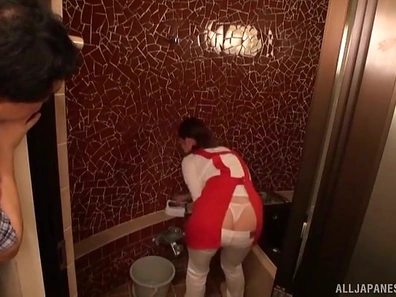 Japanese Housewife Gets Hardcore Fucked While Her Hubby Watches