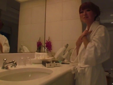 Passionate Divine Oriental Beauty Gives Blowjob Before Feverish Ride