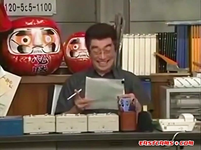 Japanese Staff Teases Camera with Naughty Smiles & Sultry Looks