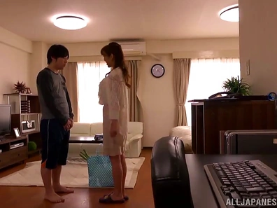 Hot Japanese Housewife Gets Fucked Hard By Her Horny Husband