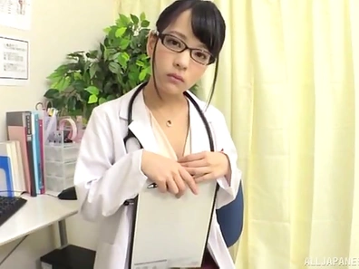 Hot Japanese Nurse Pleasures Patient’s Stiff Cock Expertly