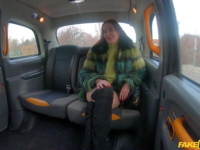 Naughty Eva Berger Gets Fucked Hard In Car From POV Angle