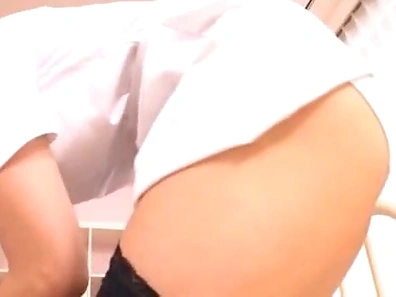 Fit Ass Japanese Nurse Gets Quickie Fucked on Hospital Bed