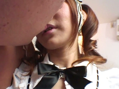 Hot Japanese Maid Myu Gets Fucked Hard By Lustful Patron In Private Room