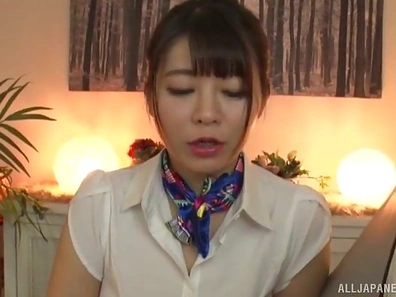 Kinky Japanese Temptress Koga Matsuna Expertly Pleasures His Hard Cock