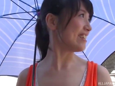Seductive Japanese Stranger Nagase Mami Pleasures Him With Her Mouth Expertly