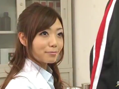 Hot Hinata Komine Gets Her Tight Asshole Claimed by Hard Cock