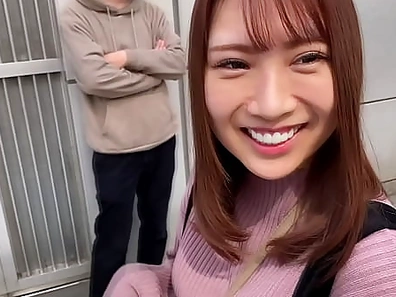 The vibe toy is inserted by a man, then masturbation. Creampie sex from orgasm while screaming. She is a -hearted female college student who can't refuse when asked. Japanese homemade amateur porn. Part 1