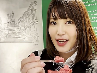 [Creampie with J ● of the active track and field club and stealth coaching! ] Shinjuku eating walk date with "Rena-chan" who has a strong appetite and is a little missing! Body touch various places in front of the building to loosen the elaborat