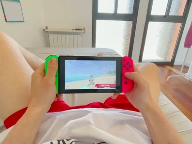 Horny Japanese GF Demands Daily Creampie Before Allowing Video Game Play Time