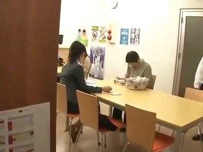 Seductive Japanese Student Tempts Her Librarian Teacher for Hot Sex