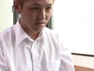 Seductive MILF Japanese Teacher Enjoys Steamy Sex with Hairy Brunette Student