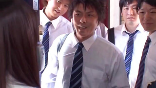 Young Japanese Wife Enslaved by Student in Humiliating Sex Adventure