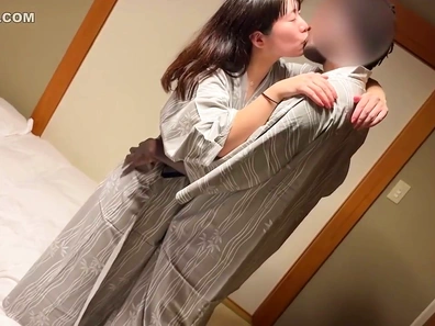 Excited Cuckold Watches His Japanese Wife Seduce Black Stranger at Hotel