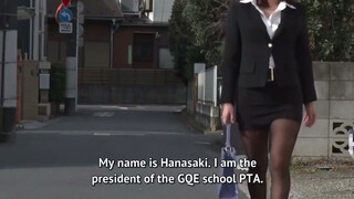 Japanese Teacher Gets Fucked & Creampied by Hot Student GangBang