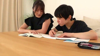 Seductive Japanese MILF in Stockings Shows Off Her Skills with a Hot Foot Job