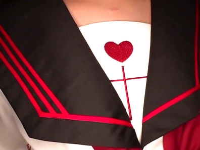 Japanese Cosplay Girl in School Uniform Gets Fucked Wildly by Big Cock