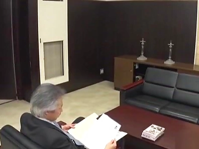 Sizzling Japanese MILF Gets Fucked Hard by Boss During Work Hours