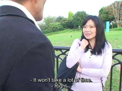 Frumpy Japanese Wife Lets Loose With Steamy Noon Quickie Sex