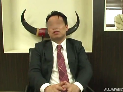 Nasty Boss Forces Secretaries to Drop Panties for Office Sex Acts