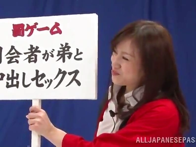 Riri Kohda Seduces Stranger Amidst Quirky Japanese Show Action