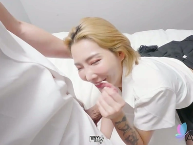 Passionate Reunion Sex With Hot Chinese Ex-Stacy Wildly Riding Him Hard