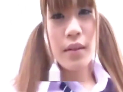 Intensely Horny Japanese Teen Plays Solo, Fucking Herself Roughly with Big Dildo