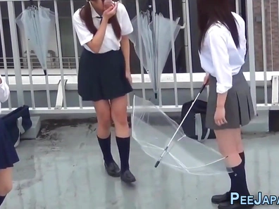 Sultry Japanese Teen Gets Wild & Peeing Outdoors for Thrill Seekers' Delight!