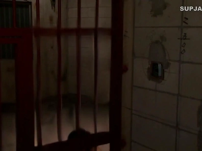 Locked Military Woman Enjoys Forbidden Pleasures with Sexy Cellmate